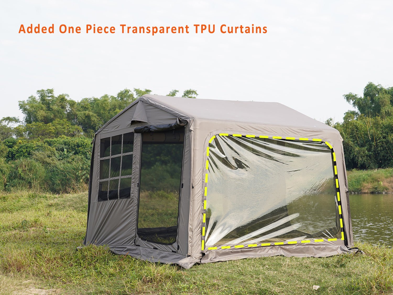 12m² New Design inflatable tent MOT - Q500 With Bed Room - MARVELOUS OUTDOOR