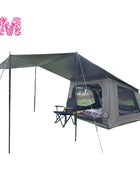 5.5 M ² New Design Inflatable Tent with Tarp MOT-Q500R