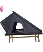 2 People Triangle Aluminum Hard Shell Roof Top Tent MOT - LT01 - MARVELOUS OUTDOOR