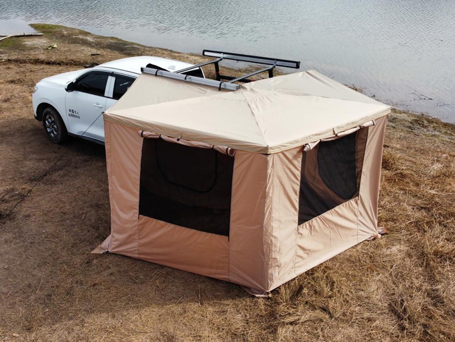 270 Degree Aluminum Car Side Tent MOT - LT270 - MARVELOUS OUTDOOR