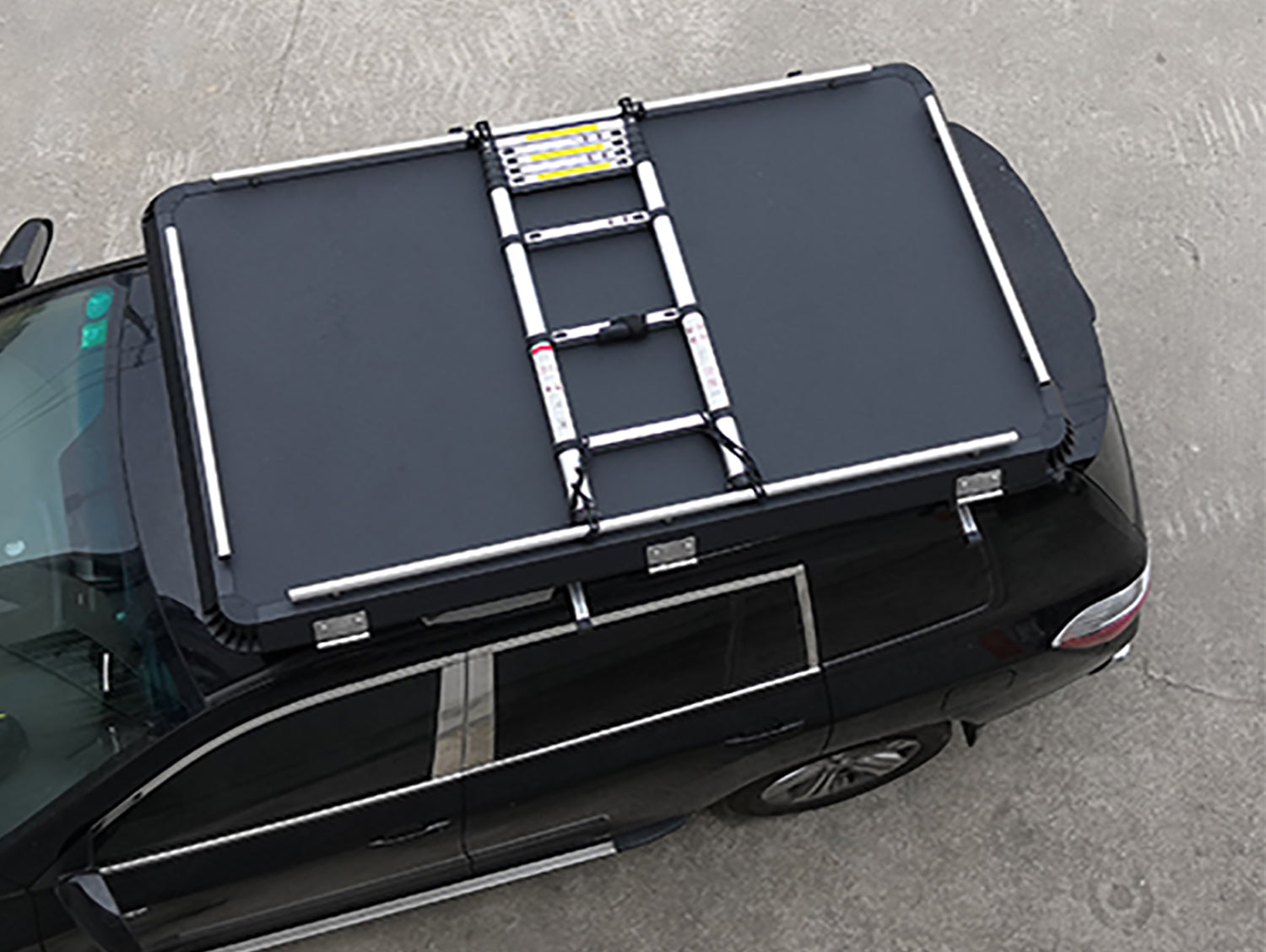 4-5 People Aluminum Hard Shell Folding Car  Roof Top Tent MOT-L800