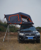 4 - 5 People Aluminum Hard Shell Folding Car Roof Top Tent MOT - L800 - MARVELOUS OUTDOOR