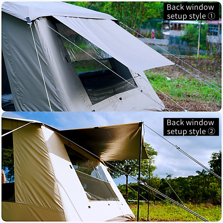 5.5 M ² New Design Inflatable Tent with Tarp MOT-Q500R