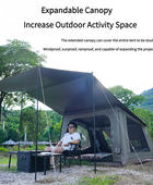 5.5 M ² New Design Inflatable Tent with Tarp MOT-Q500R