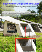 5.5 M ² New Design Inflatable Tent with Tarp MOT-Q500R