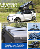 Triangle Aluminum Hard shell Car Roof Top Tent MOT - LK910 - MARVELOUS OUTDOOR