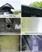 Triangle Aluminum Hard shell Car Roof Top Tent MOT - LK910 - MARVELOUS OUTDOOR