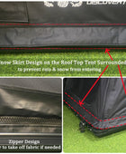 Triangle Aluminum Hard shell Car Roof Top Tent MOT - LK910 - MARVELOUS OUTDOOR