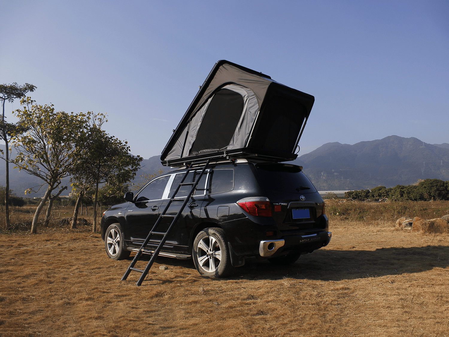 Triangle Aluminum Hard shell Car Roof Top Tent MOT - T600 - MARVELOUS OUTDOOR