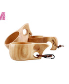 Vintage Wooden Handle Cup Set for Camping, Outdoor Adventure Equipment - MARVELOUS OUTDOOR