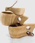 Vintage Wooden Handle Cup Set for Camping, Outdoor Adventure Equipment - MARVELOUS OUTDOOR